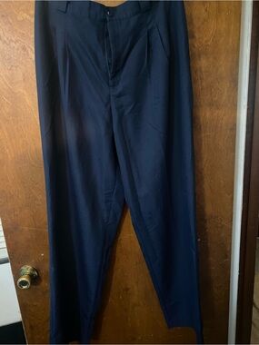 18 tall Womens dark blue dress pants  by Kathie Lee like new